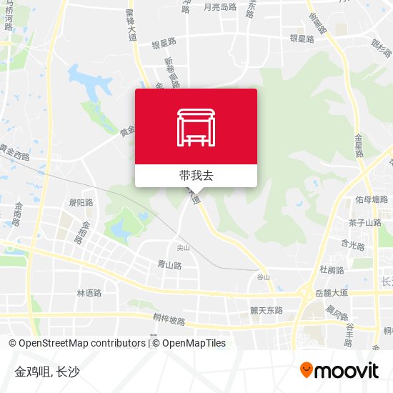 金鸡咀地图
