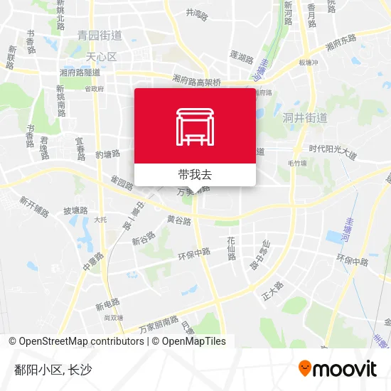 鄱阳小区地图