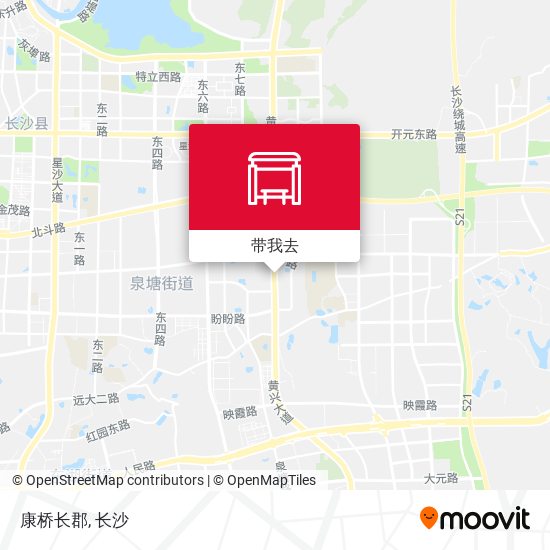 康桥长郡地图