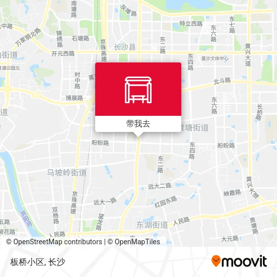 板桥小区地图