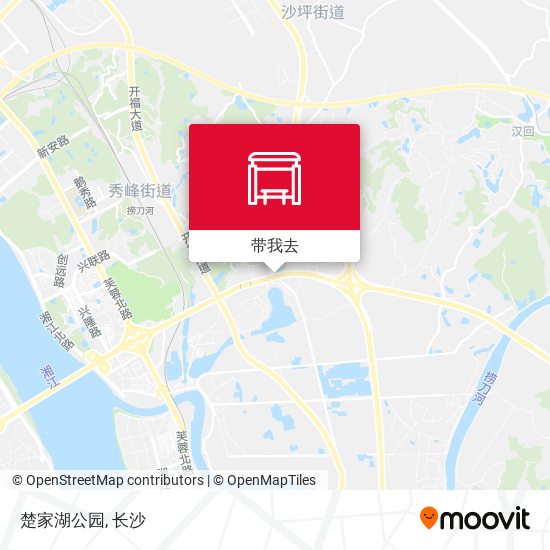 楚家湖公园地图