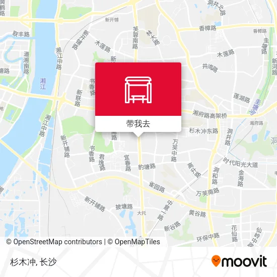 杉木冲地图