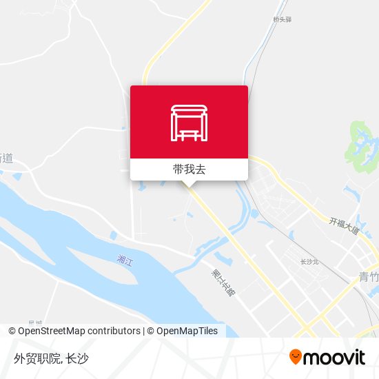 外贸职院地图