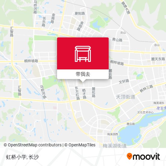 虹桥小学地图