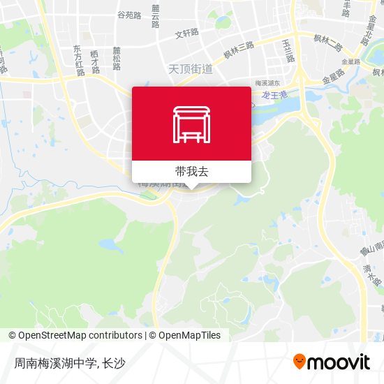 周南梅溪湖中学地图