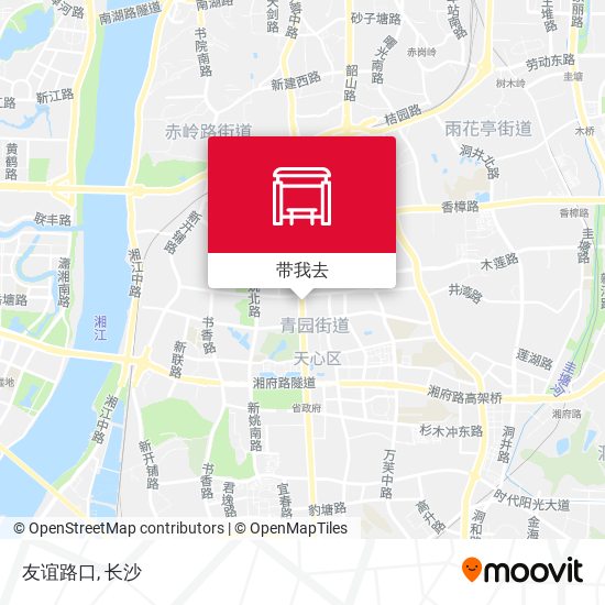 友谊路口地图