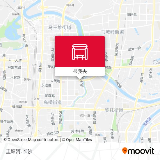 圭塘河地图
