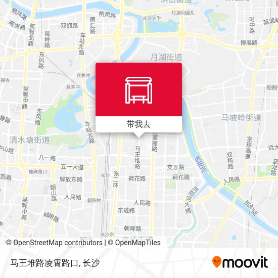 马王堆路凌霄路口地图