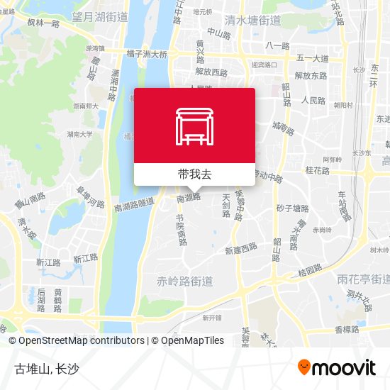 古堆山地图