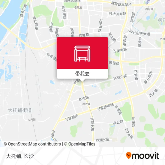 大托铺地图