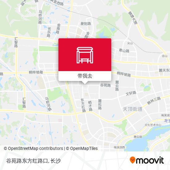 谷苑路东方红路口地图