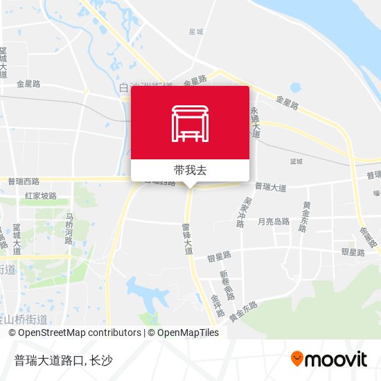 普瑞大道路口地图