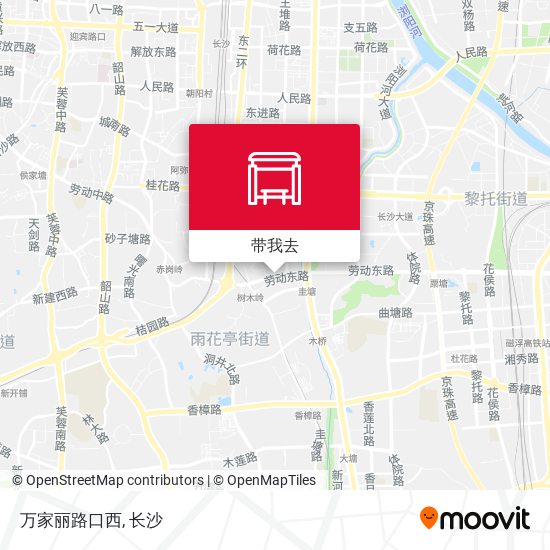 万家丽路口西地图