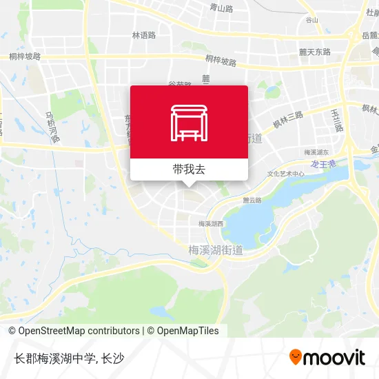 长郡梅溪湖中学地图