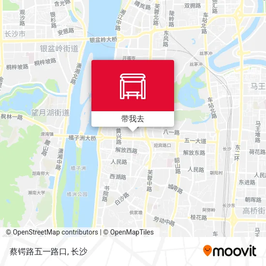 蔡锷路五一路口地图
