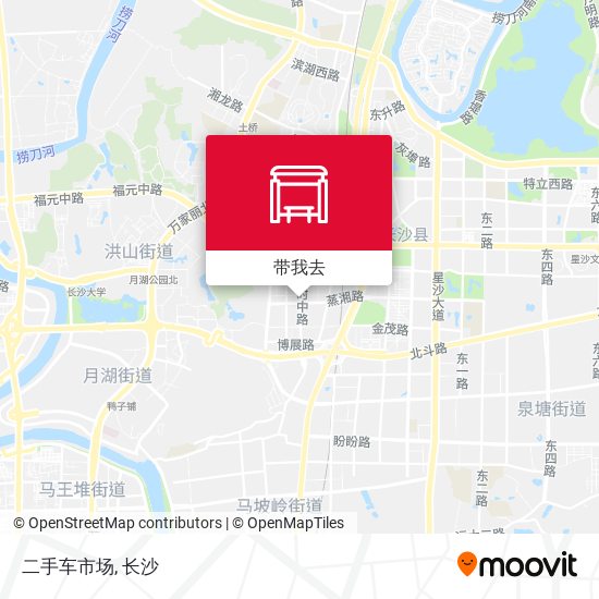 二手车市场地图