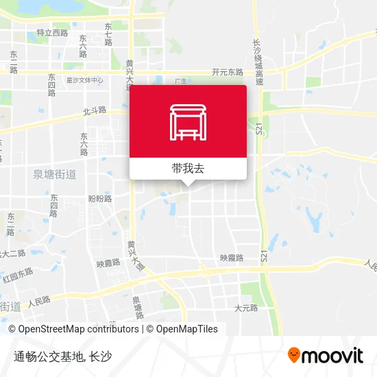 通畅公交基地地图
