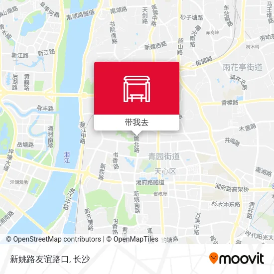 新姚路友谊路口地图