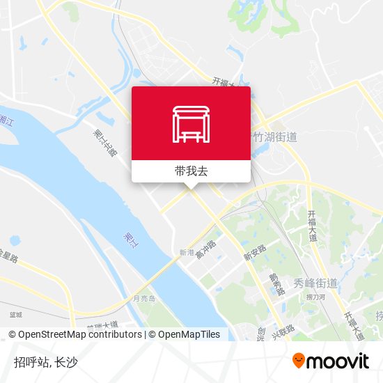 招呼站地图