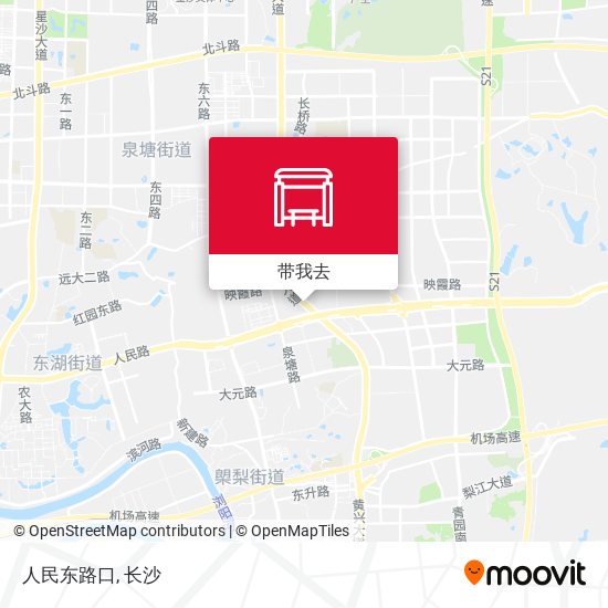 人民东路口地图