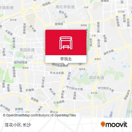 莲花小区地图