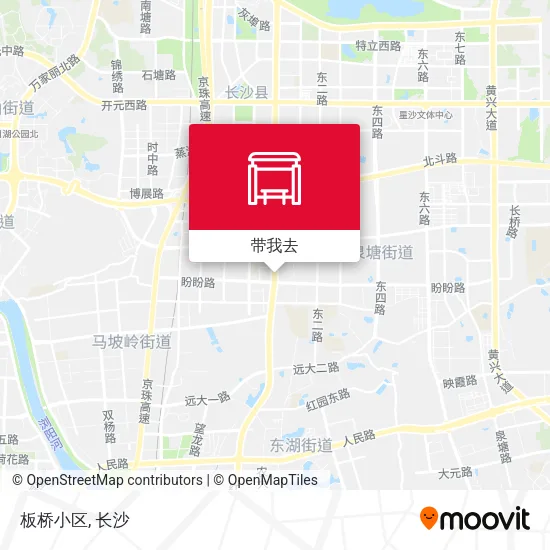 板桥小区地图