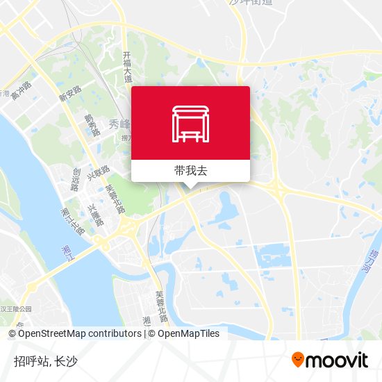 招呼站地图