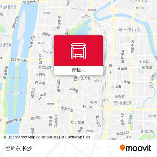 窑岭东地图