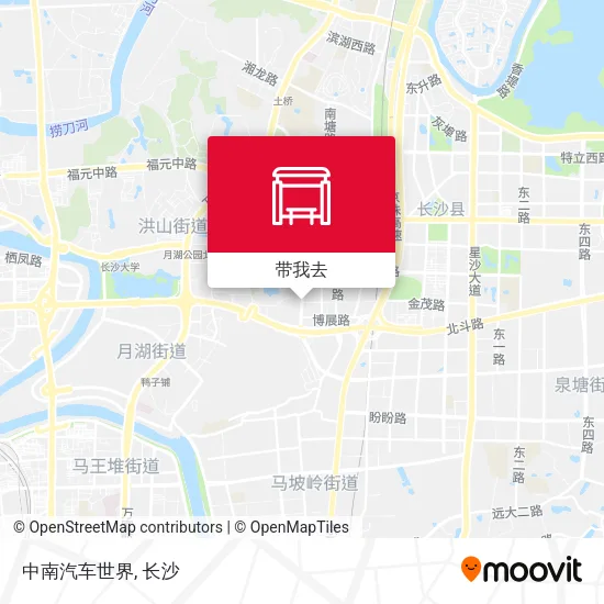 中南汽车世界地图