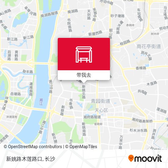 新姚路木莲路口地图