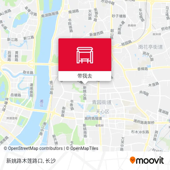 新姚路木莲路口地图