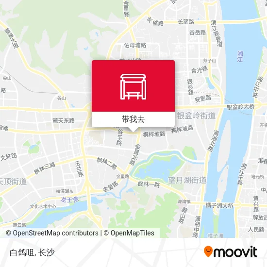 白鸽咀地图
