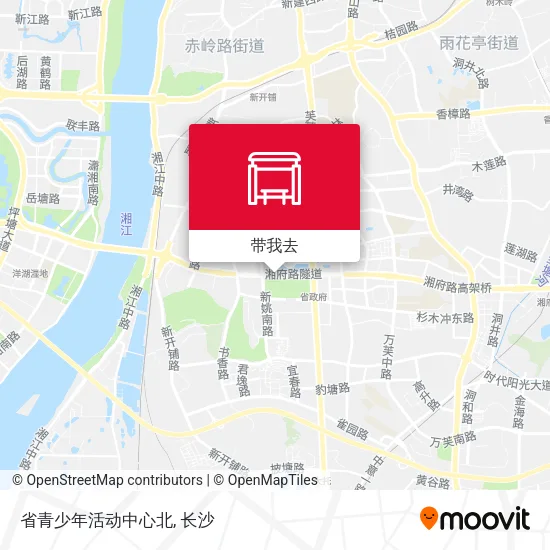 省青少年活动中心北地图