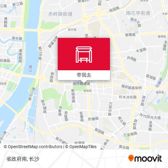 省政府南地图