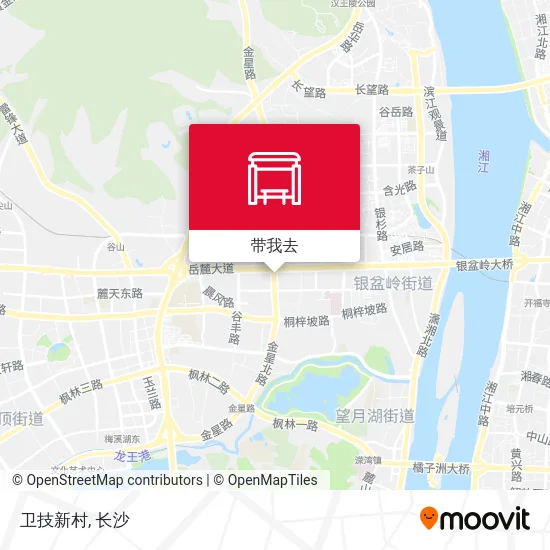 卫技新村地图