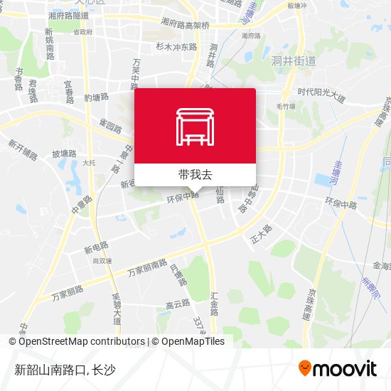 新韶山南路口地图