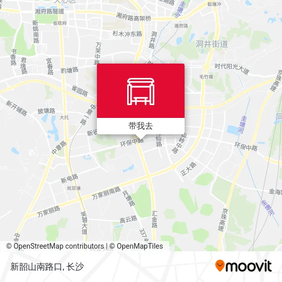 新韶山南路口地图