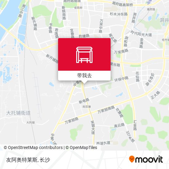 友阿奥特莱斯地图