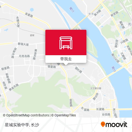星城实验中学地图