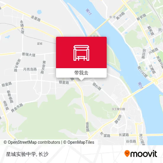 星城实验中学地图