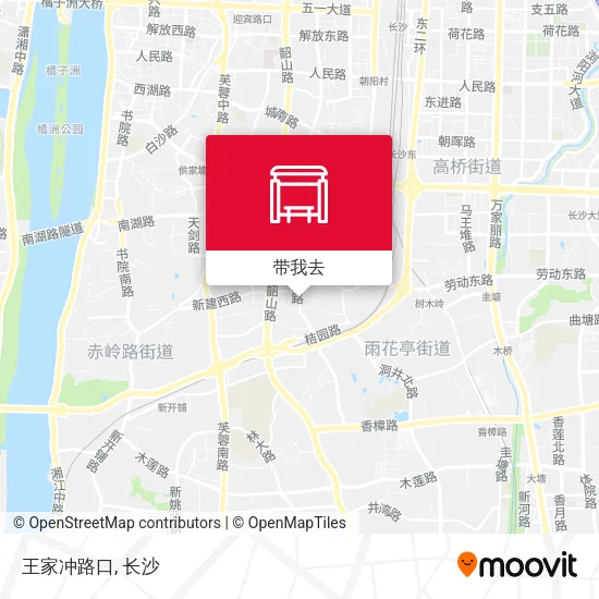 王家冲路口地图