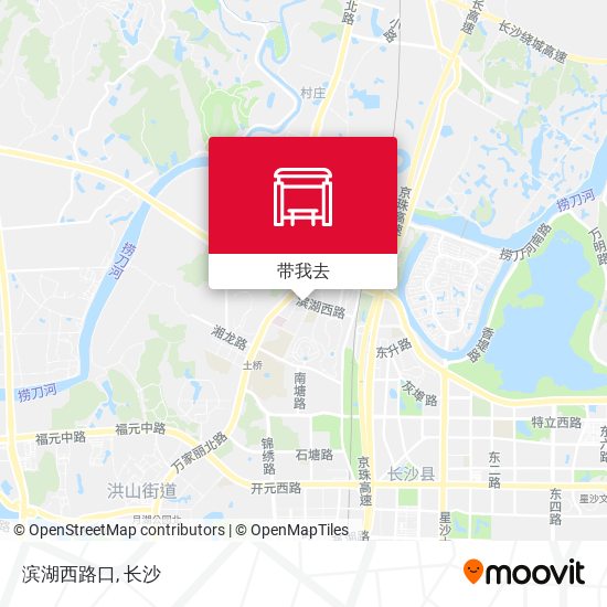 滨湖西路口地图