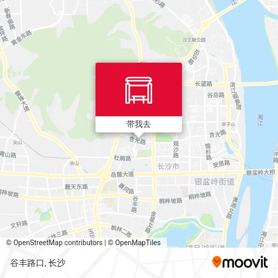 谷丰路口地图
