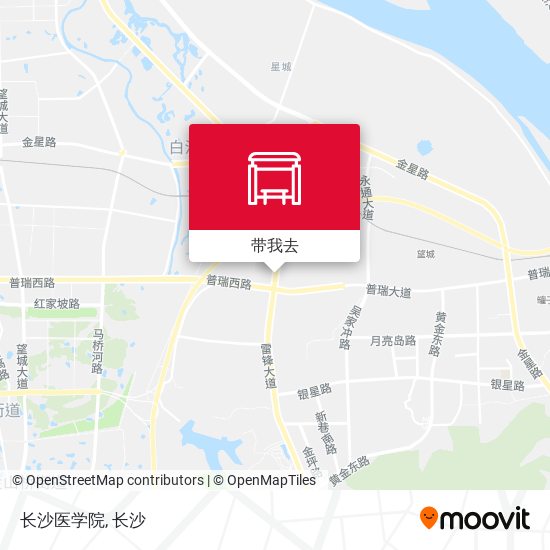 长沙医学院地图