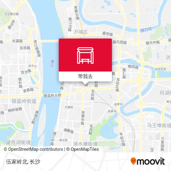 伍家岭北地图
