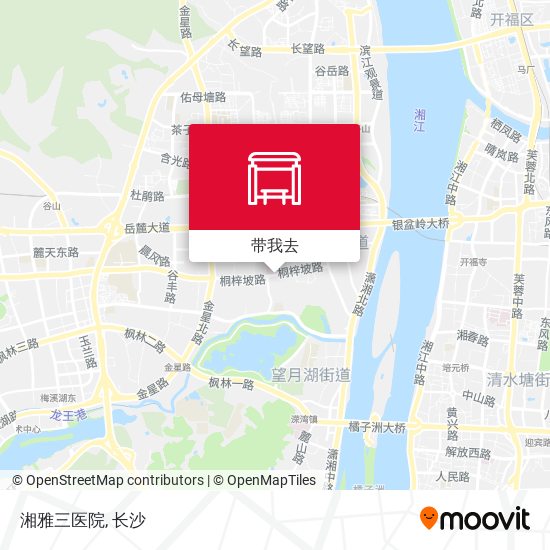 湘雅三医院地图