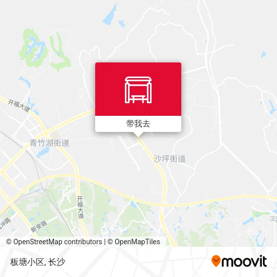 板塘小区地图