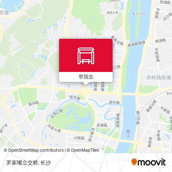 罗家嘴立交桥地图