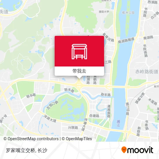罗家嘴立交桥地图