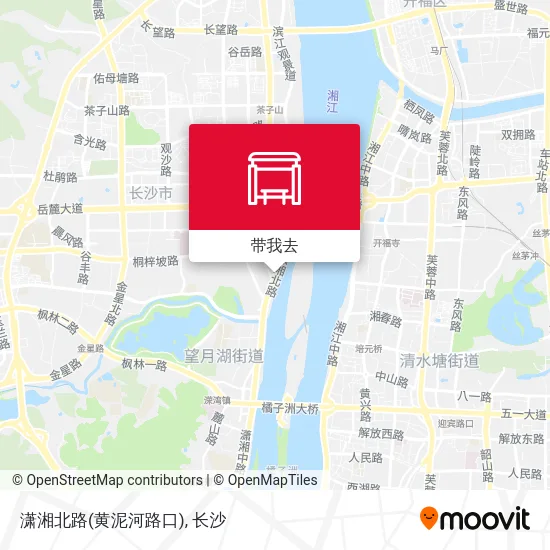 潇湘北路(黄泥河路口)地图